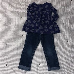 Cat & Jack Girls 3T Outfit